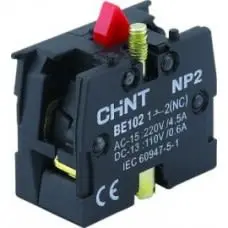 Produktfoto 1 von CHINT NP8 Kontaktblock 1 Öffner 220V ac Schraube