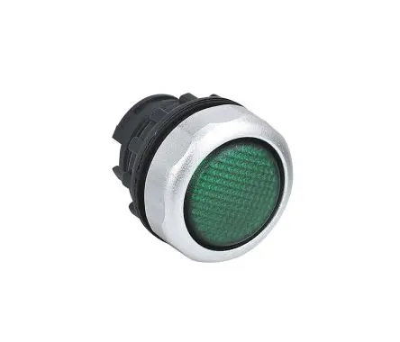 Produktfoto 1 von CHINT Druckknopf Druckknopflampe Grün, 26V ac/dc, Ø 22 mm