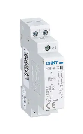 Produktfoto 1 von CHINT NCH8 Schütz 230V ac-Spule, 3-polig, 888V 230V ac 2 Öffner Umkehrend 888-Hilfskontakte