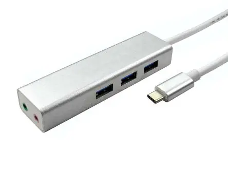 Produktfoto 1 von RS PRO, 4 USB-Hub, 3 USB Ports, USB