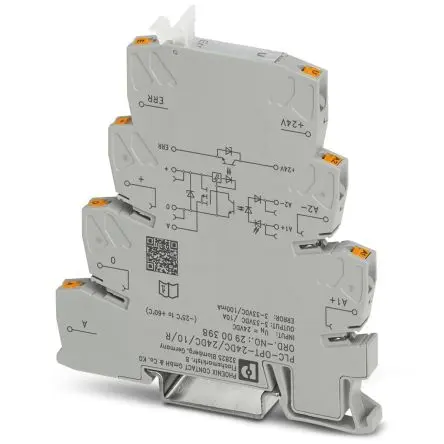 Produktfoto 1 von Phoenix Contact PLC-OPT Halbleiter-Interfacerelais DIN-Hutschiene Einsteckbar