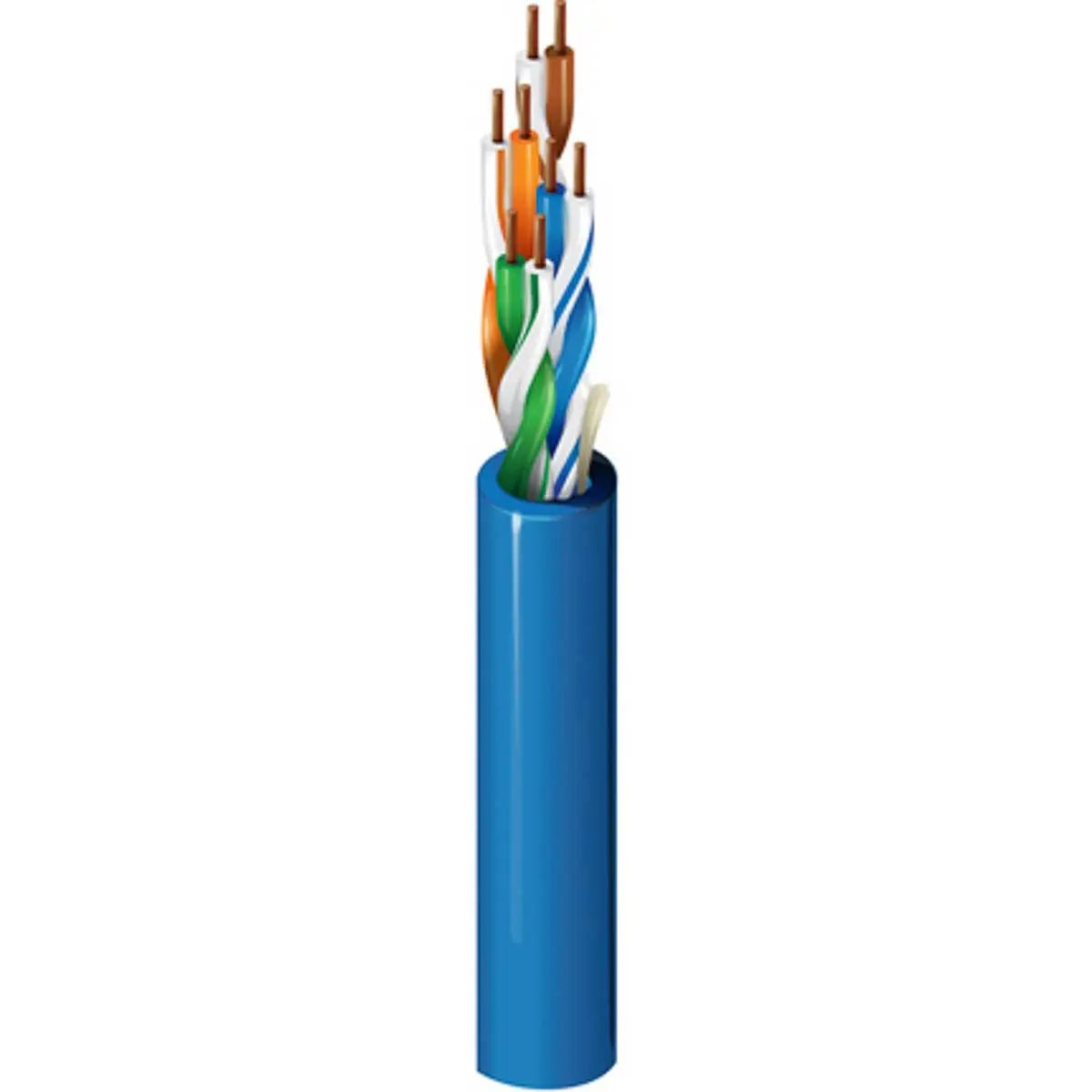 Produktfoto 1 von Belden 1700A Cat5e Ethernet-Kabel, 304 m, Grau Ungeschirmt Ungeschirmt, Aussen ø 5.13 mm Außen-ø , Polyvinylchlorid