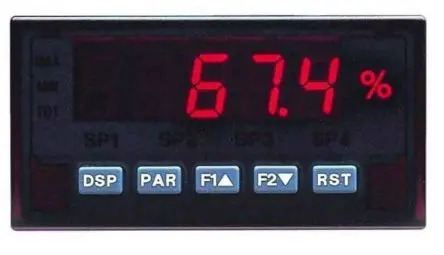 Produktfoto 1 von Red Lion PAX LED Digitales Multifunktionsmessgerät für Spannung, Strom H 45 mm B 92 mm 5-Stellen T. 104.1 mm 14.2 mm