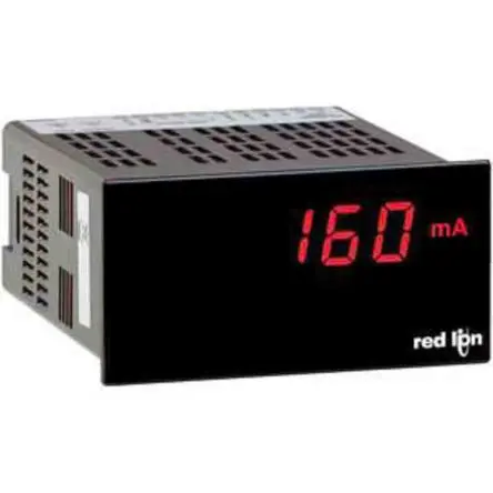 Produktfoto 1 von Red Lion PAX Lite Digitales Einbaumessgerät 2 A DC, 92 mm x 45 mm T. 104.1 mm