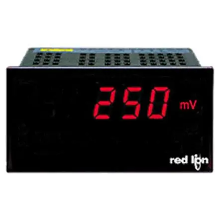 Produktfoto 1 von Red Lion PAX LED Digitales Multifunktionsmessgerät für Dehnungsmessgerät H 45 mm B 92 mm 3.5-Stellen T. 104.1 mm 14.2 mm