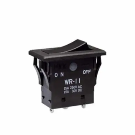 Produktfoto 1 von NKK Switches Panel Wippschalter SPST Ein-Aus Ein-Aus, 6A, IP67