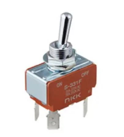 Produktfoto 1 von NKK Switches Panel Kippschalter DPST, Ein-Aus, 30 V dc, 250 V ac, 20A, IP40, Schnellverbindung