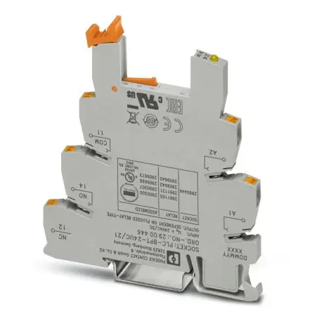 Produktfoto 1 von Phoenix Contact Relaissockel PLC-BPT24UC/21, DIN-Hutschiene