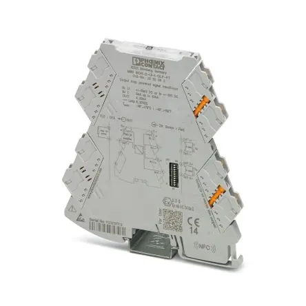 Produktfoto 1 von Phoenix Contact Serie MACX MCR Signalwandler 30V dc, 8 V dc, Strom/Spannung 2 → 40 mA, 50 mV → 30 V EIN / Strom 4 → 20