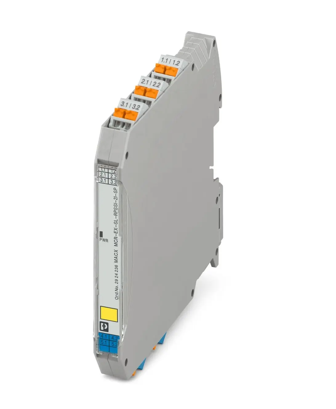Produktfoto 1 von Phoenix Contact MACX MCR Signalwandler, Repeater-Netzteil 19.2 → 30V dc, Strom 4 → 20mA EIN / Strom 4