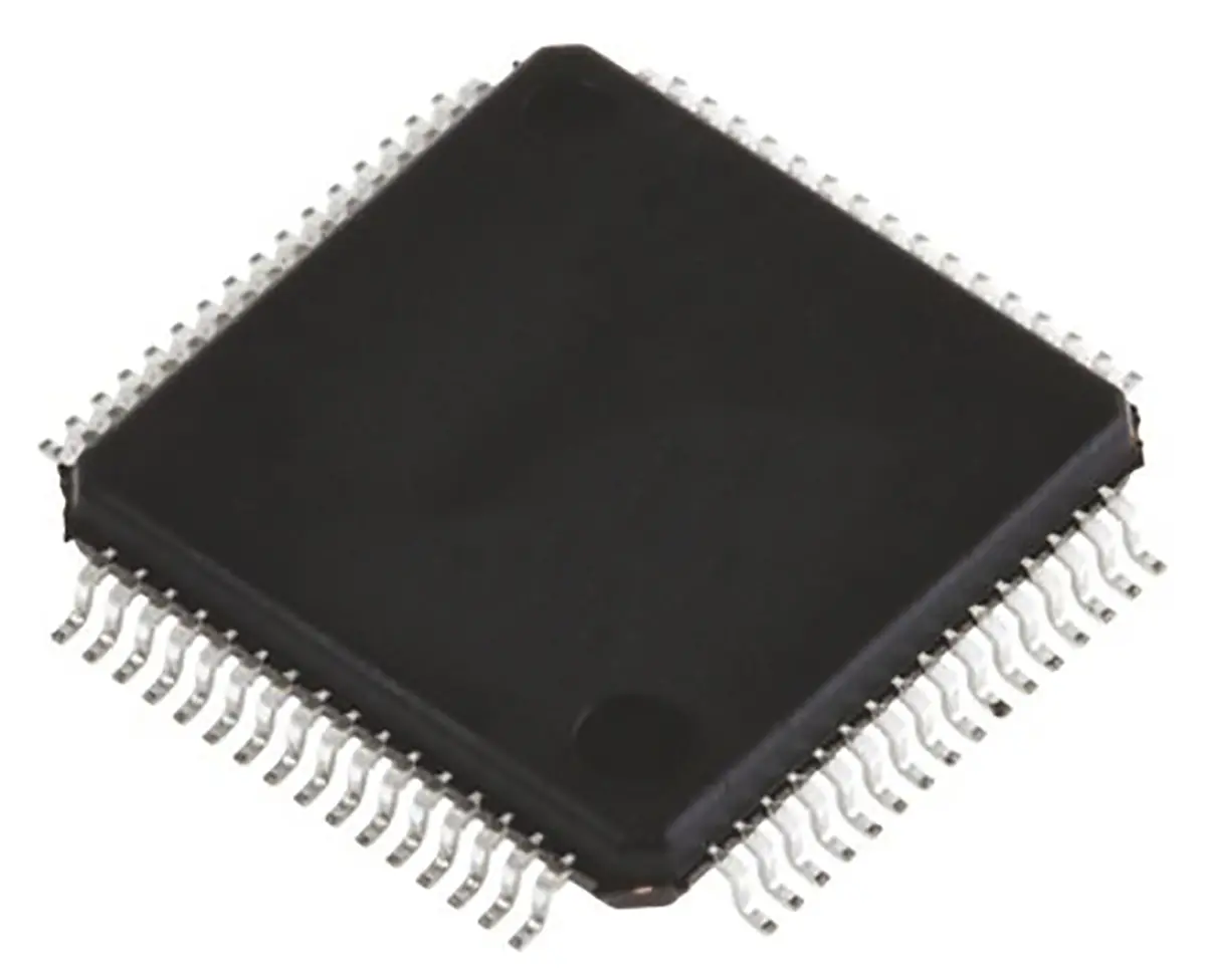 Produktfoto 1 von STMicroelectronics Mikrocontroller STM32F412 ARM Cortex M4 16 bit Oberfläche 1MB Flash LQFP 64-Pin 26 MHz 256 kB RAM