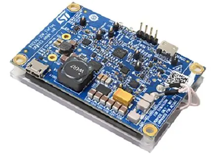 Produktfoto 1 von STMicroelectronics STWBC-EP Entwicklungsbausatz Spannungsregler, Evaluierungsplatine Energieverwaltung, für Ladegeräte