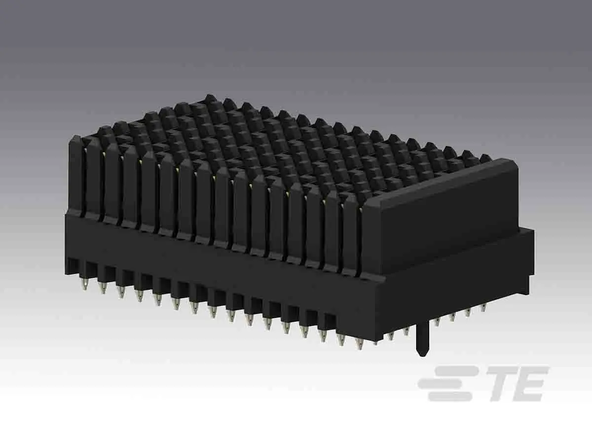 Produktfoto 1 von TE Connectivity 2102737, 1.8 mm Backplane-Steckverbinder High-Speed, 144-polig Buchse, 9-reihig, Vertikal, Platine 16