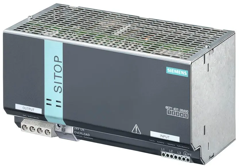Produktfoto 1 von Siemens DIN-Schienen Netzteil Getaktet 24V dc / 40A 960W 320 → 550V ac