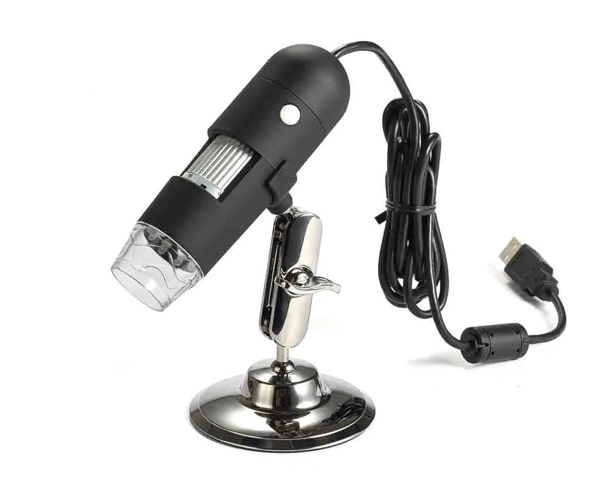 Produktfoto 1 von RS PRO USB Digital Mikroskop, Vergrößerung 20 to 200 X 30 fps Beleuchtet, LED