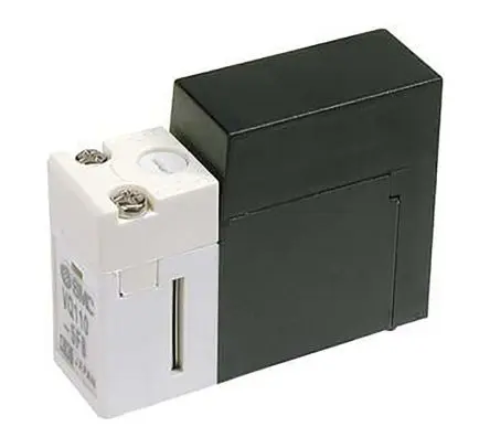 Produktfoto 1 von SMC 3/2 Öffner VQ100 Pneumatik-Magnetspule / pilotgesteuertes Steuerventil, Elektromagnet-betätigt 24V