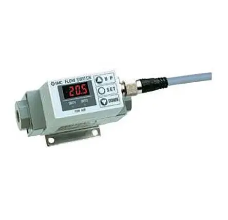 Produktfoto 1 von SMC PF2A Luft Durchflussschalter 20l/min → 200l/min Typ Durchflussschalter
