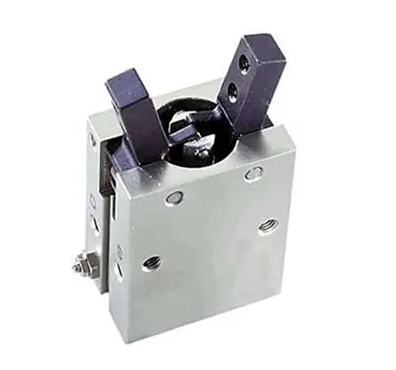 Produktfoto 1 von SMC MHCM2 Pneumatikgreifer, Einfachwirkend-Ausführung, 2 Greifarme, Winkel, 0.6 Mpa max. M3