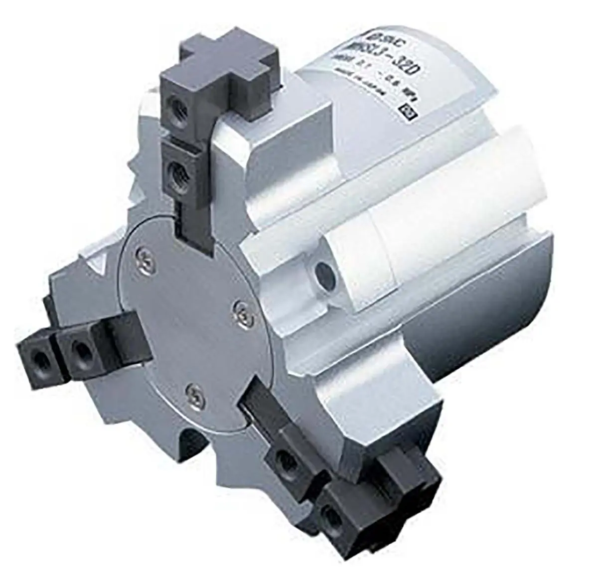 Produktfoto 1 von SMC MHS Pneumatikgreifer, Doppeltwirkend-Ausführung, 4 Greifarme, Parallel, 0.6 Mpa max. M5