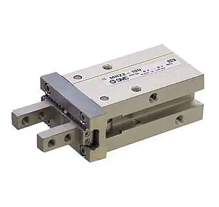 Produktfoto 1 von SMC MHZ Pneumatikgreifer, Einfachwirkend-Ausführung, 2 Greifarme, Parallel, 0.7 Mpa max. M5