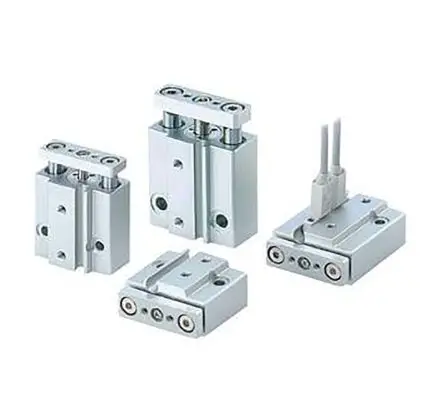 Produktfoto 1 von SMC MGJ Pneumatik-Führungszylinder 5 mm Doppeltwirkend, Bohrung Ø 6 mm bis 0.7 Mpa