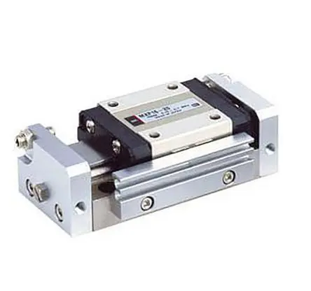 Produktfoto 1 von SMC MXP Pneumatik-Führungszylinder 20 mm Doppeltwirkend, Bohrung Ø 10 mm bis 0.7 Mpa