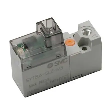 Produktfoto 1 von SMC 3/4 Öffner SY100 Vorgesteuertes Magnetventil Metrisch, Elektromagnet-betätigt 24V