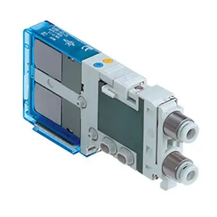 Produktfoto 1 von SMC 4/2 Öffner SJ2000 Pneumatisches Magnetventil, Elektromagnet-betätigt 24V