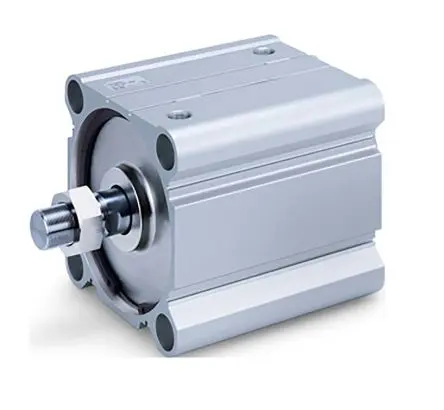 Produktfoto 1 von SMC CDQ2 Pneumatik-Kompaktzylinder 100 mm Doppeltwirkend, Bohrung Ø 160 mm, bis 1 Mpa
