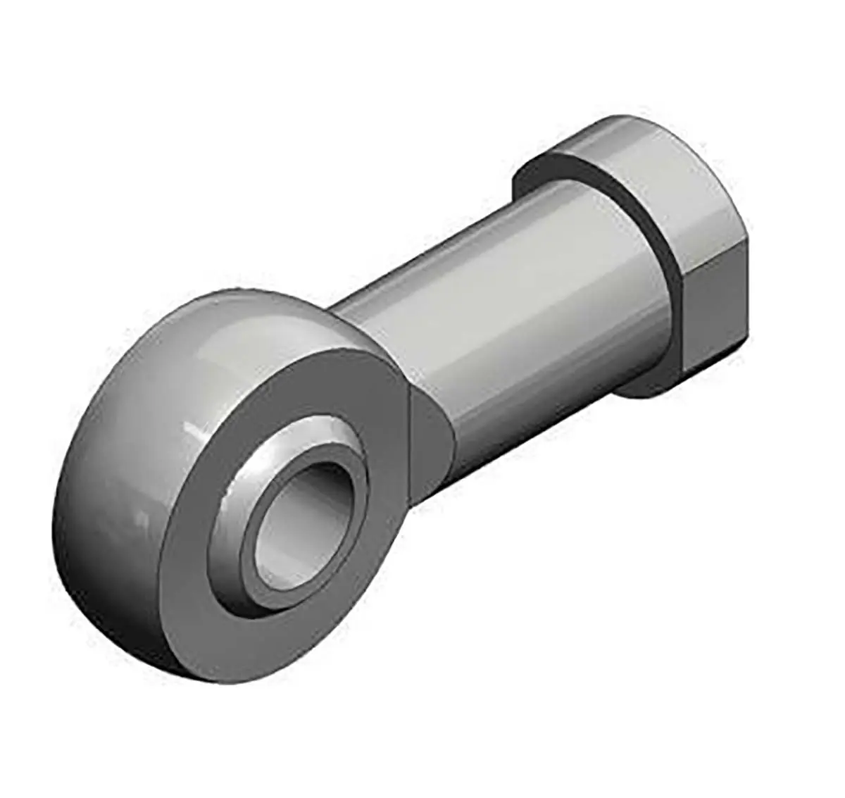 Produktfoto 1 von SMC Kolbenstangen-Kugelgelenk zur Verwendung mit Serie C95/CP95 125 mm