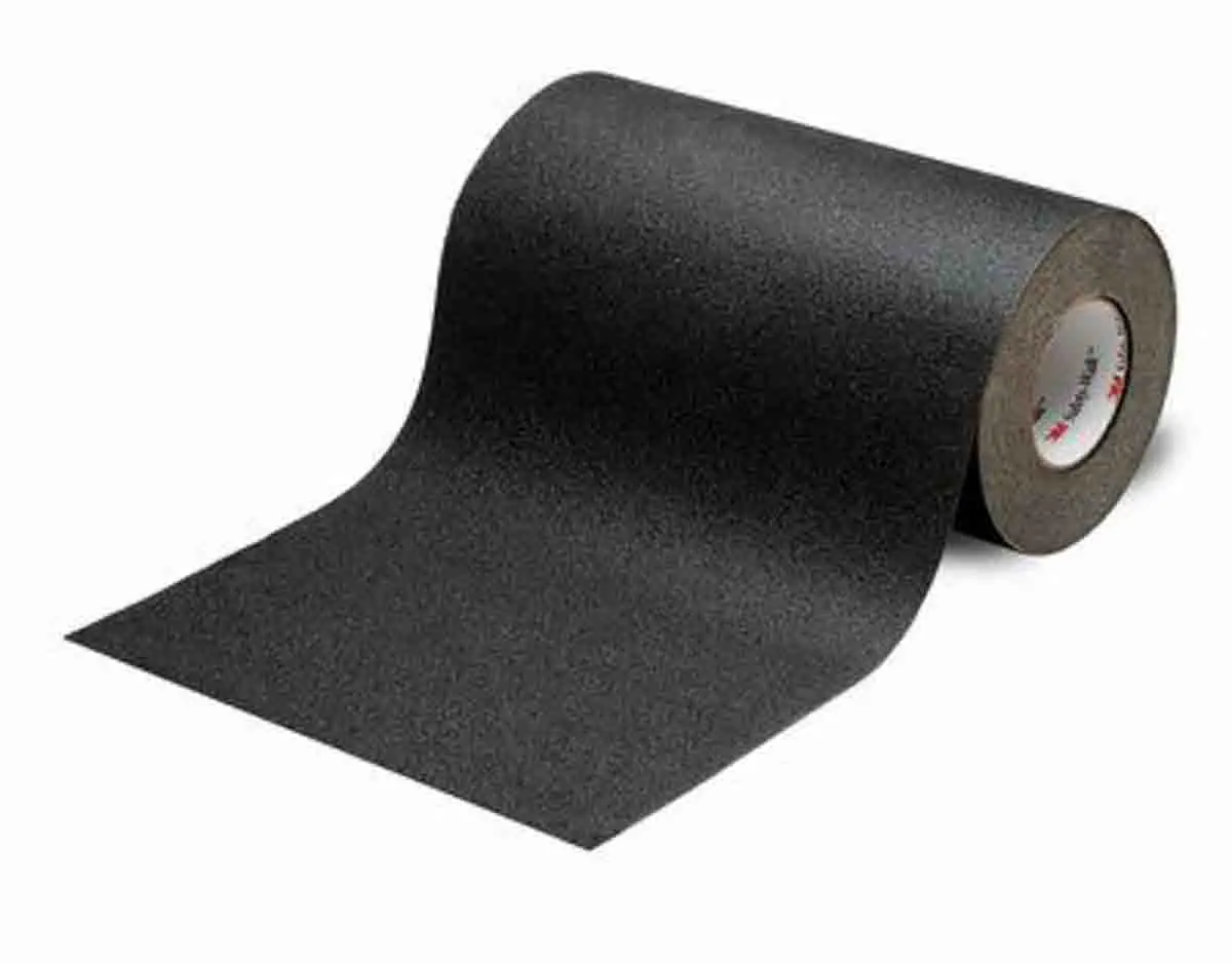 Produktfoto 1 von 3M 610 Antirutsch-Bodenmarkierungsband Schwarz Selbstklebend, Stärke 1.17 mm, 610 mm x 18.3 m
