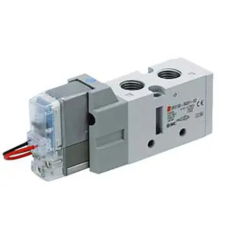 Produktfoto 1 von SMC VF3000 Pneumatik-Magnetspule / pilotgesteuertes Steuerventil G, Elektromagnet-betätigt