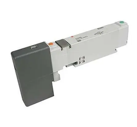 Produktfoto 1 von SMC 5/2 VQC1000 Vorgesteuertes Magnetventil, Elektromagnet-betätigt 24V