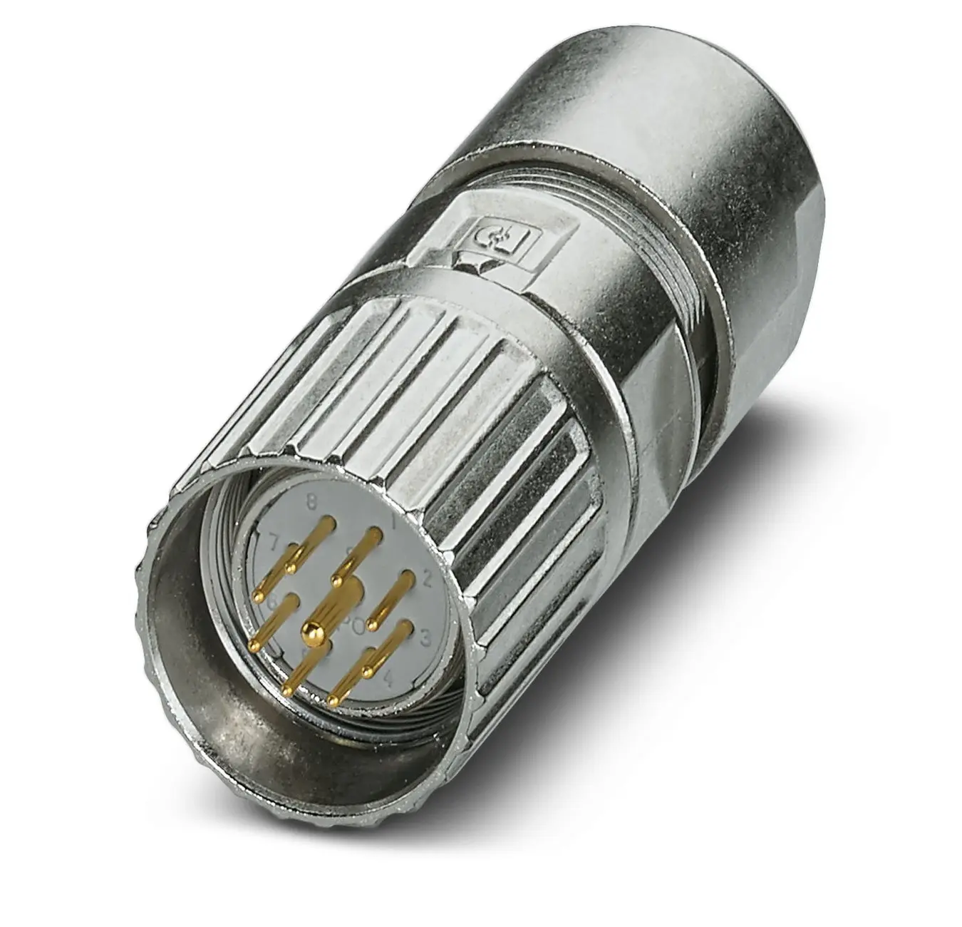 Produktfoto 1 von Phoenix Contact M23 PRO 27 mm M23 Rundsteckverbinder Buchse 8-polig Stecker Kabel IP66, IP68