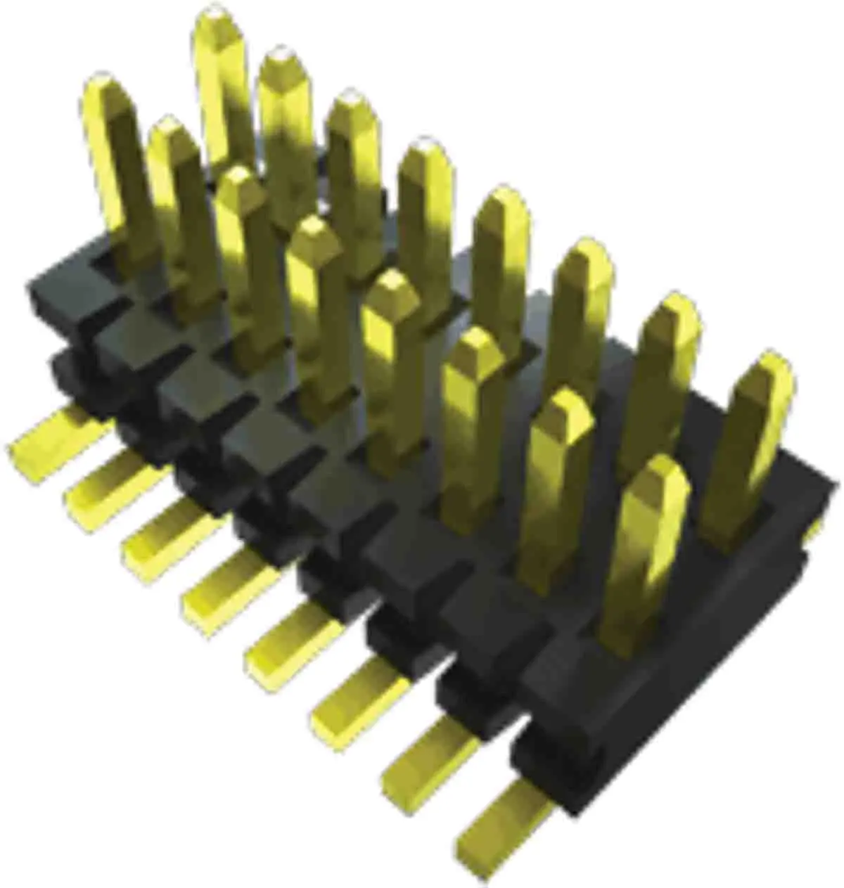 Produktfoto 1 von Samtec FTE Stiftleiste Vertikal, 40-polig / 2-reihig, Raster 0.8 mm Raster SMD, Unisoliert