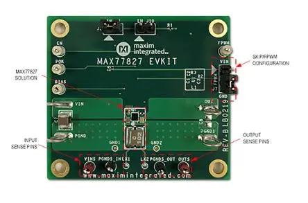 Produktfoto 1 von Maxim Integrated MAX77827 Evaluierungskit, MAX77827 Evaluierungskit Aufwärtswandler, für Max77827