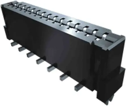 Produktfoto 1 von Samtec FC1 Leiterplattenbuchse Gerade Oberfläche 15-polig / 1-reihig, Raster 1 mm Lot