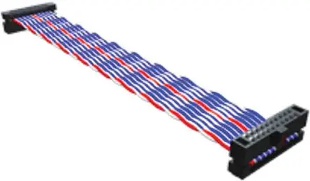 Produktfoto 1 von Samtec FFTP Flachbandkabel IDC AWG, Raster 1.27 mm 457.2 mm