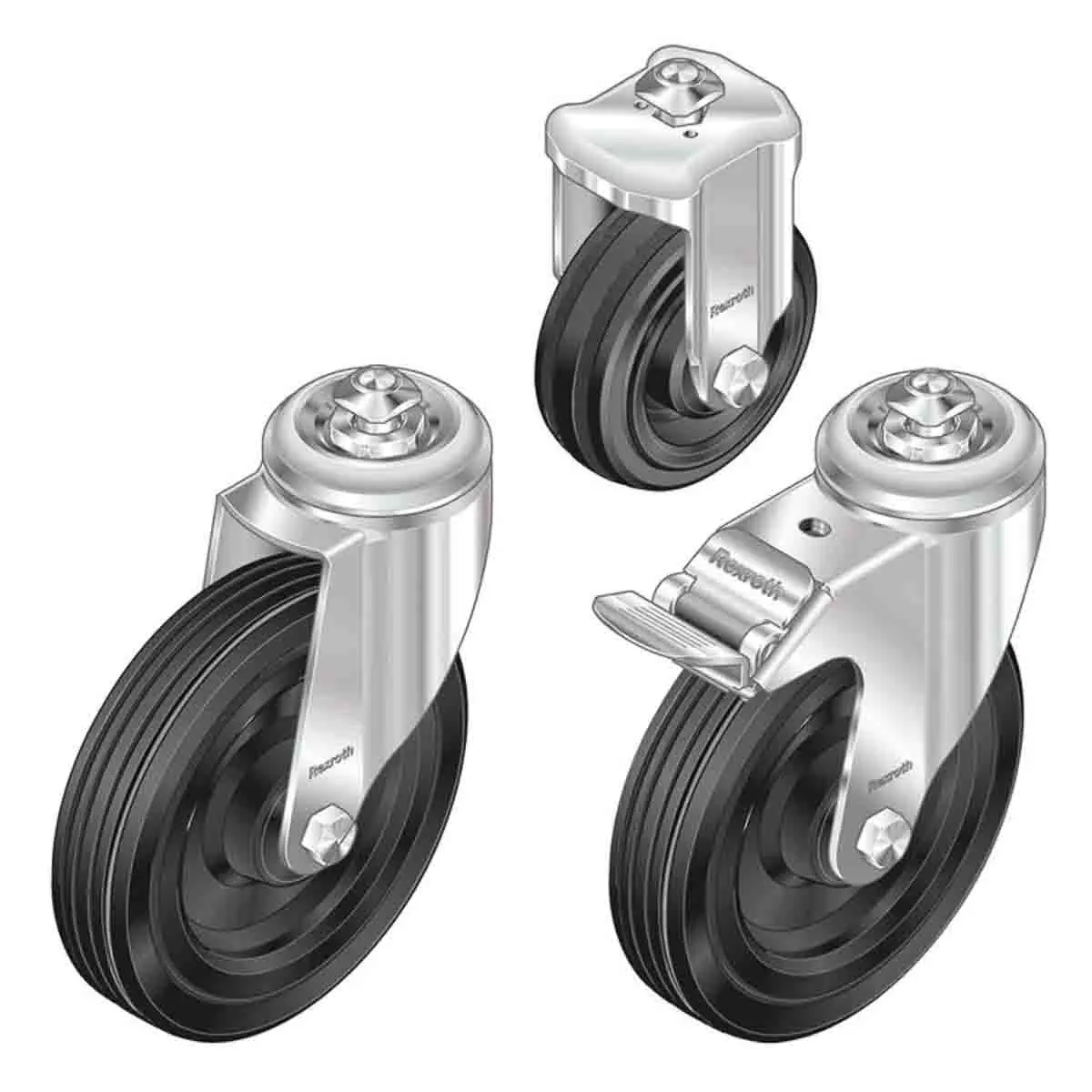 Produktfoto 1 von Bosch Rexroth Rolle, M12 Gummi