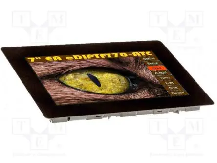 Produktfoto 1 von Display Visions 7 Zoll Entwicklungstool Display, TFT Evaluierungsplatine Eingebettetes Grafikdisplay EA eDIPTFT70-A
