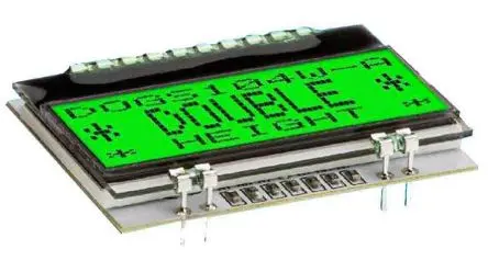 Produktfoto 1 von Display Visions LED EA DOGS104x-A Hintergrundbeleuchtung Grün, Rot 20-Pins