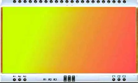 Produktfoto 1 von Display Visions LED EA DOGS104x-A Hintergrundbeleuchtung Grün, Rot 22-Pins