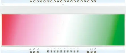 Display Visions LED EA DOGS104x-A Hintergrundbeleuchtung Weiß, Rot, Grün 40-Pins
