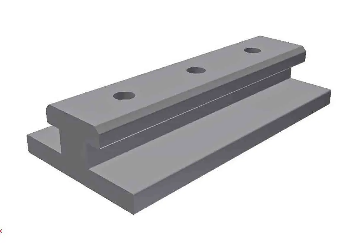 Produktfoto 1 von Bosch Rexroth EcoSlide Verbindungskomponente, Gleitelement, Befestigungs- und Verbindungselement für 10 mm, S12, L. 80