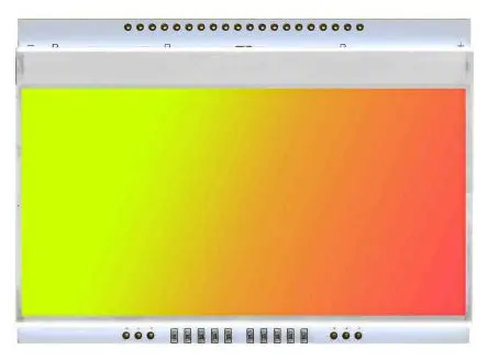Produktfoto 1 von Display Visions LED EA DOGS104x-A Hintergrundbeleuchtung Grün, Rot 40-Pins Variable Helligkeit
