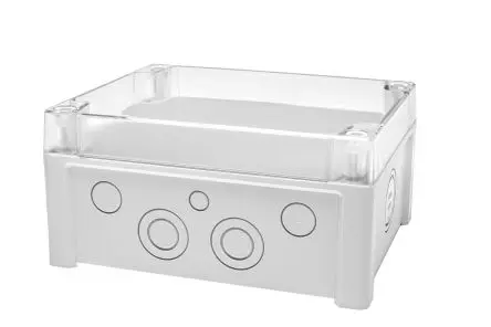 Produktfoto 1 von RS PRO; Universalgehäuse; Polycarbonat; Grau; IK08, IK07 IP65 Breite 163 mm Höhe 98 mm Länge 201 mm
