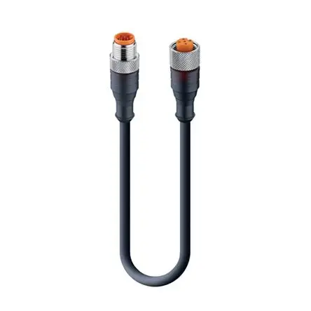 Lumberg RST, 5-polig Sensor-Betätigungselementkabel, Gerade Stecker 5 / Gerade Buchse, Länge 10 m