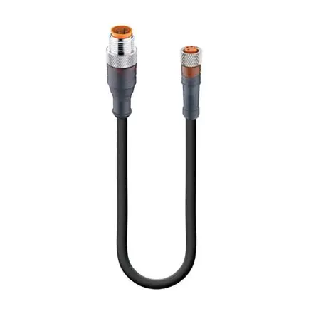 Produktfoto 1 von Lumberg RST, 4-polig Sensor-Betätigungselementkabel, Gerade Stecker 4 / Gerade Buchse
