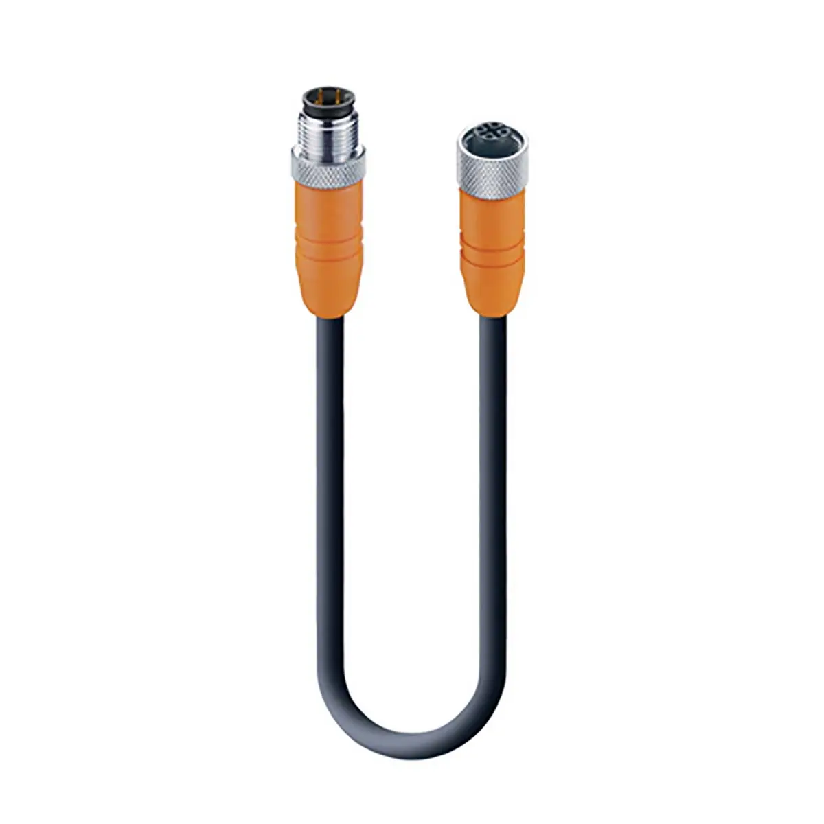 Produktfoto 1 von Lumberg RSTS, 4-polig Sensor-Betätigungselementkabel, Gerade Stecker 4 / Gerade Buchse