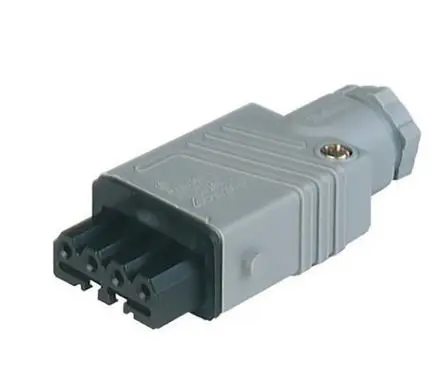 Produktfoto 1 von Hirschmann ST Leistungssteckverbinder Grau, 400V 3P+PE / 10A, Kabel IP54